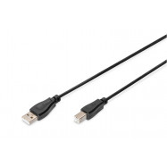 CAVO USB2.0 A-B M/M 1MT   NERO